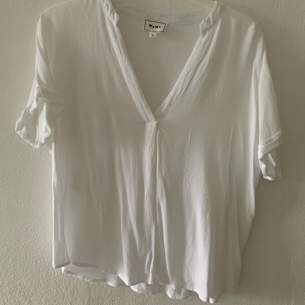 White Stylish Blouse